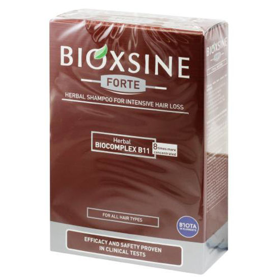 Биоксин Форте растительный шампунь против интенсивного випадения для всех типов волос (Bioxsine Forte Herbal) 300 мл